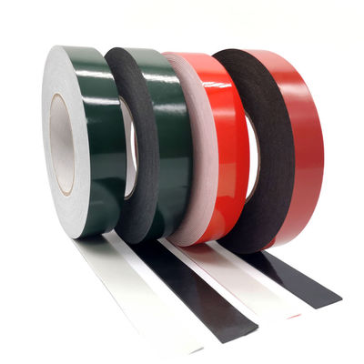 Acrylic Acid Adhesive PE Tape Foam, Double Sided Glazing Tape Memperbaiki Mobil