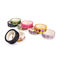 Pola Makanan Washi Paper Tape, Yellow Washi Tape Assortment DIY Masking