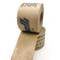 Pencetakan Satu Sisi Pita Kertas Kraft yang Dapat Ditulis Untuk Penyegelan Karton