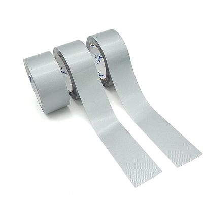 1 Inch Perak Kain Duct Tape dengan Single Side Adhesive untuk Carton Seal
