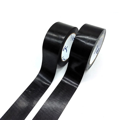hitam Waterproof Matt Kain Duct Tape Untuk Karton Sealing