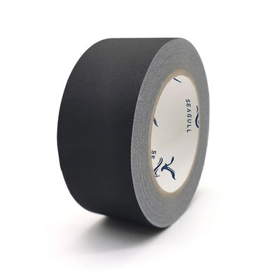 Kain Matte Finish Stage Gaffer Tape Untuk Pengamanan Kabel Event Rigging Penggunaan Produksi