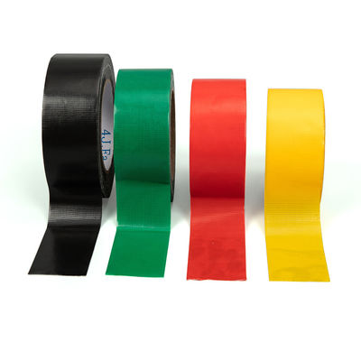 Sampel Gratis 15m Multi Colored Single Side Duct Tape Dengan Dibungkus Secara Individual