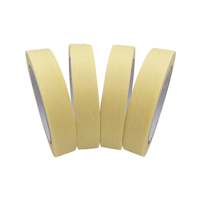 Karet Single Side Residu Gratis Yellow Masking Paper Paint Tape