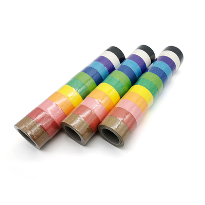 Ukuran Kustom Multicolor Residu Gratis Masking Tape Untuk Cat Semprot