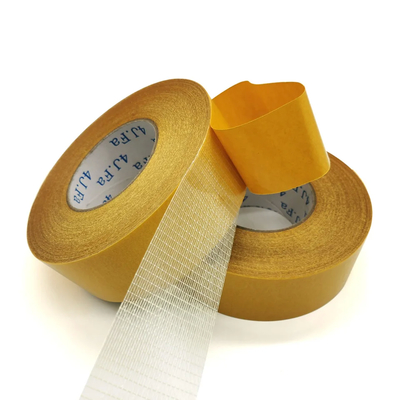 Tape mesh serat kaca tahan api dengan logo khusus