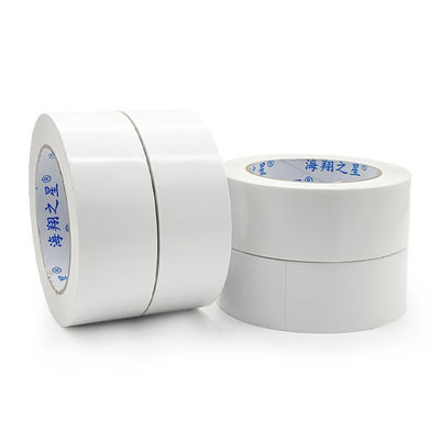 High Tack Acrylic Adhesive Double Side Tissue Paper Tape Roll Untuk Laminasi