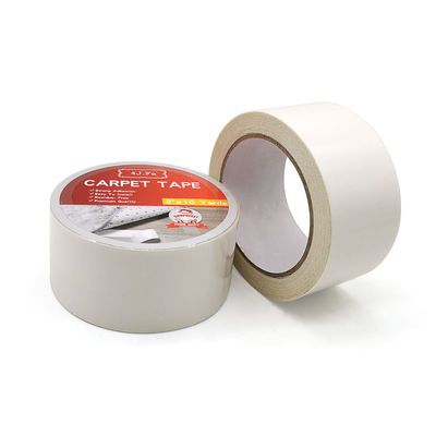 Factory Direct Double Sided Residue-Free White Carpet Tape Hot Melt Pressure Sensitive Adhesive for Wedding Carpet for Masking