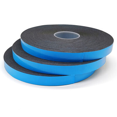 Custom High Density Double Side Adhesive PE Foam Tape Untuk Dekorasi Konstruksi Mounting Sealing