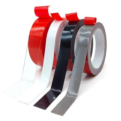 Custom High Bond Acrylic Foam Tape Double Sided Untuk Metal Plastic Composite Panel Assembly