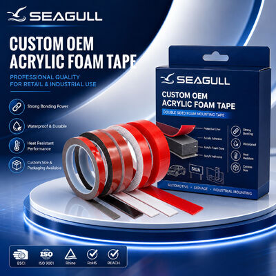 Premium Custom Double Side Adhesive Acrylic Foam Tape Untuk perakitan peralatan elektronik