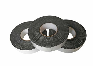 1/2 / 3mm Hitam Pita Busa EVA / Satu Sisi Pita Spons Perekat Diri Untuk Segel Strip Pintu