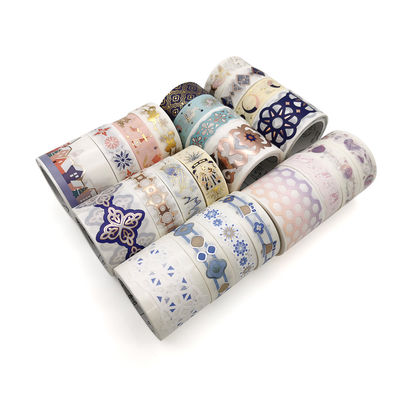 Salt Forest Seri Tempat Warna Scrapbook Cut-Off Aturan Washi Tape Peluru Jurnal Deco Masking Tapes