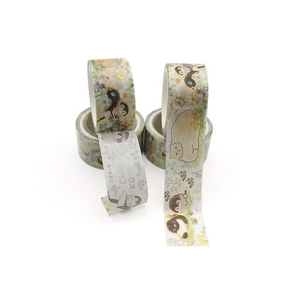Tape Washi Foil Emas Indah yang Dipersonalisasi Untuk Dekorasi Liburan