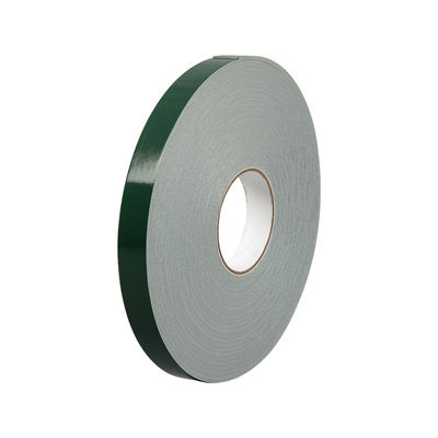 Double Sided Green High Viscous PE Foam Tape Warna Putih Hitam