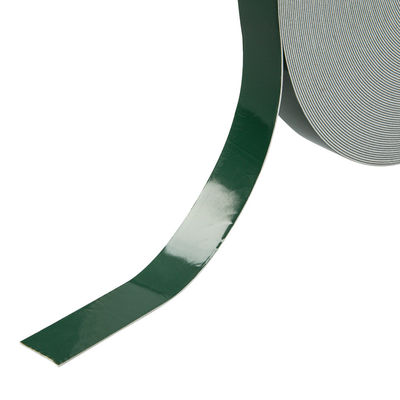 Double Sided Green High Viscous PE Foam Tape Warna Putih Hitam
