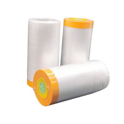 Perlindungan Plastik Orange Masking Film Untuk Lukisan Semprot