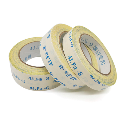 Double Sided High Adhesion No Residue Yellow Carpet Tape Untuk Pameran