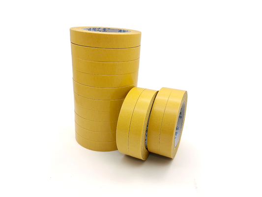 Sampel Gratis Double Sided Yellow Residue Free Carpet Tape Untuk Tepi Karpet