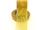 Ukuran Kustom Double Sided High Adhesion Yellow Hot Melt Adhesive Carpet Tape