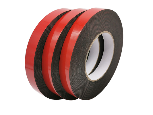 Tahan air Dua Sisi Foam Strip Sealing Building Glass SGS Bersertifikat