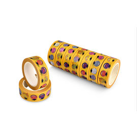Multi Warna Kustom Satu Sisi Pita Washi Lucu Pita Washi Lebar