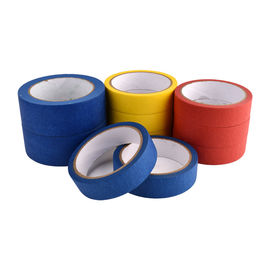 Pelukis Biru Berwarna Tipis Masking Tape Fit Potong / Kayu / Kaca / Logam