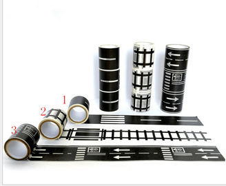 Kustom Jalan Pla Dekorasi Adhesive Paper Craft Tape Fit Parents - Permainan Anak