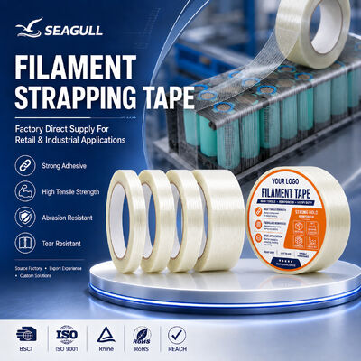 Tape Filament Strapping Untuk Lithium Battery Cell Bundling Fixing And Battery Pack Reinforcement