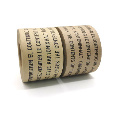 Satu Sisi 76mm * 40m Water Activated Kraft Packing Tape