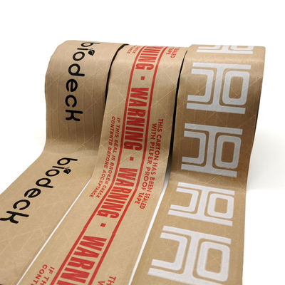 Sampel Gratis Pencetakan Kustom Hot Melt Adhesive Brown Kraft Tape
