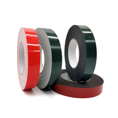 Tahan panas PE Foam Tape Kekuatan Industri 0.5-10mm Tebal Nyaman Menempel
