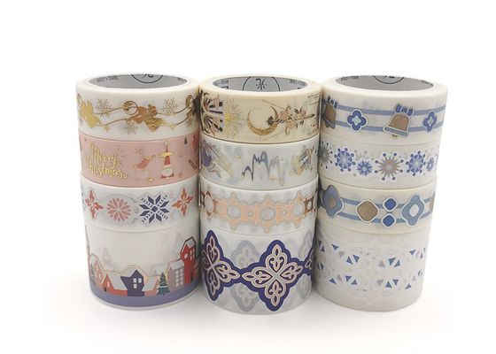 Pita Kertas Jepang Roll Simple Dreamy Hollow Lace Adhesive Washi Tape Stiker Untuk Diary DIY Dekorasi