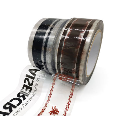 Bahan Banding Tidak Berbau BOPP Self Adhesive Tape Untuk Penyegelan Kotak