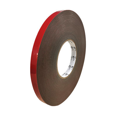 Double Sided Red Waterproof High Adhesion EVA Foam Tape Untuk Memperbaiki Saluran Kawat