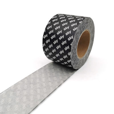 Hot Melt High Strength Natural Kraft Paper Tape Untuk Logo Dicetak