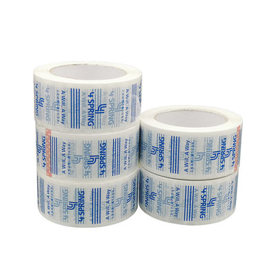 Pengiriman Sealing Heavy Duty Packaging Custom Bopp Tape Untuk Office Low Noise