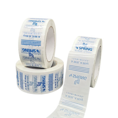 Adhesi Tinggi Satu Sisi Hot Melt Adhesive Bopp Tape Logo yang Dapat Disesuaikan