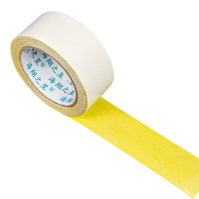 Dua Sisi Disesuaikan Kuning Tahan Air Untuk Memperbaiki Karpet Tepi Banding Tape