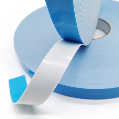 High Adhesion Customizable Blue PE Foam Double Sided Tape untuk Memperbaiki