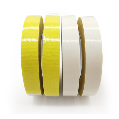 Tahan panas Dua Sisi Karpet Tape, Permukaan Kasar Karpet Sealing Tape Kuning