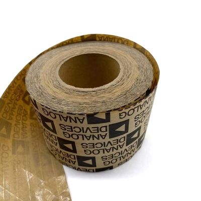 Harga Grosir Eco Friendly Brown Single Side Printable Kraft Paper Tape